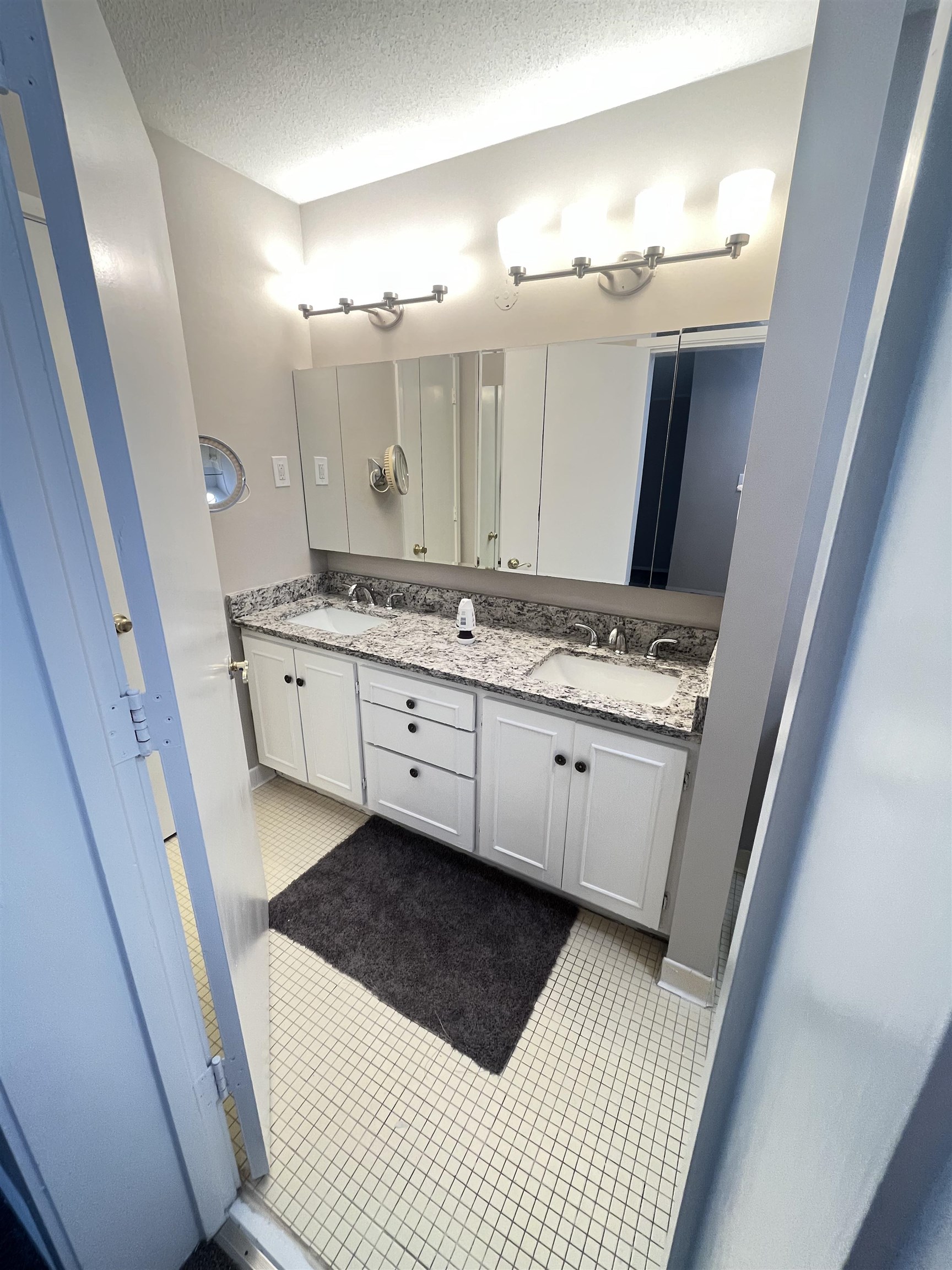 5763 Barfield Road, Unit 5763 Memphis, TN 38120 - Photo 17 of 21 a bathroom with a sink a vanity and a mirror