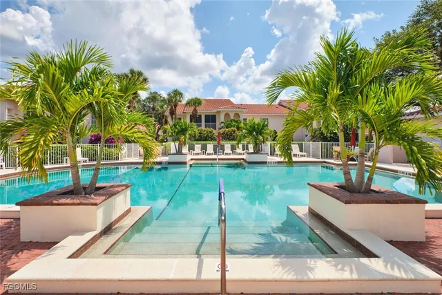 a view of a garden and basketball court