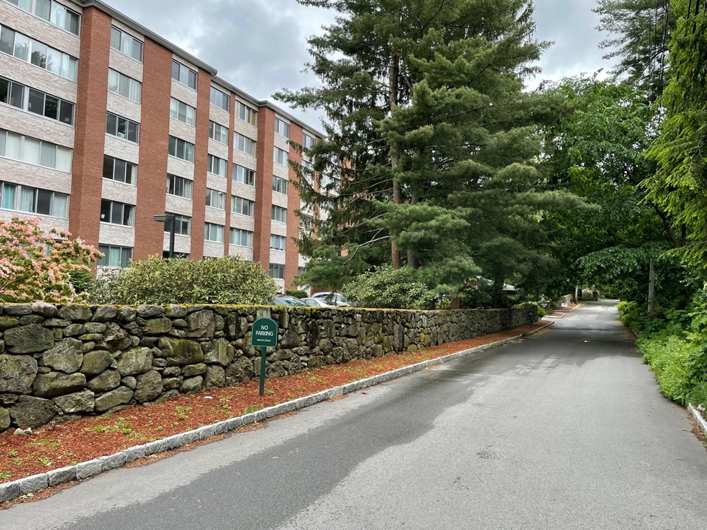 22 Chestnut Place, Unit 316 Brookline, MA 02445 - Photo 1 of 19 a view of a building from a window