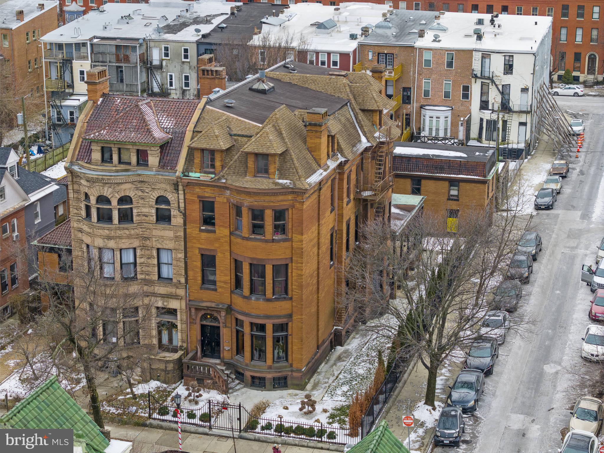 2452 Eutaw Place Baltimore, MD 21217 - Photo 71 of 75 a aerial view of a multi story residential apartment building