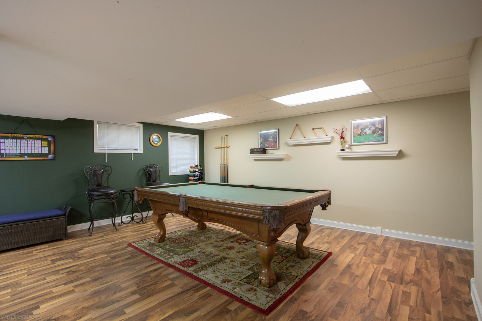 3963 Bordeaux Drive Hoffman Estates, IL 60192 - Photo 26 of 33 a room with furniture pool table and window