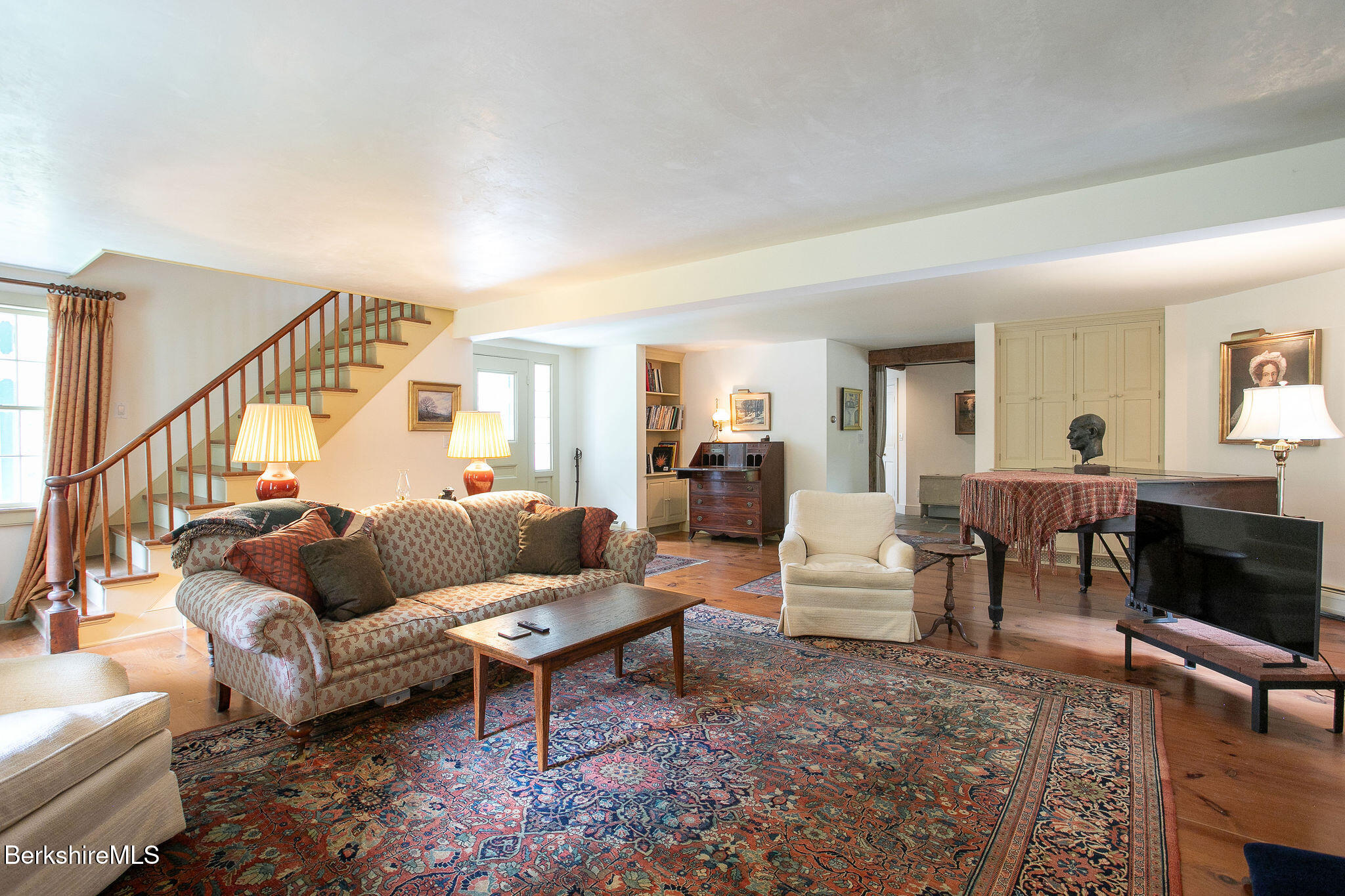 Undisclosed Address West Stockbridge, MA 01236 - Photo 14 of 61 a living room with furniture and a fireplace