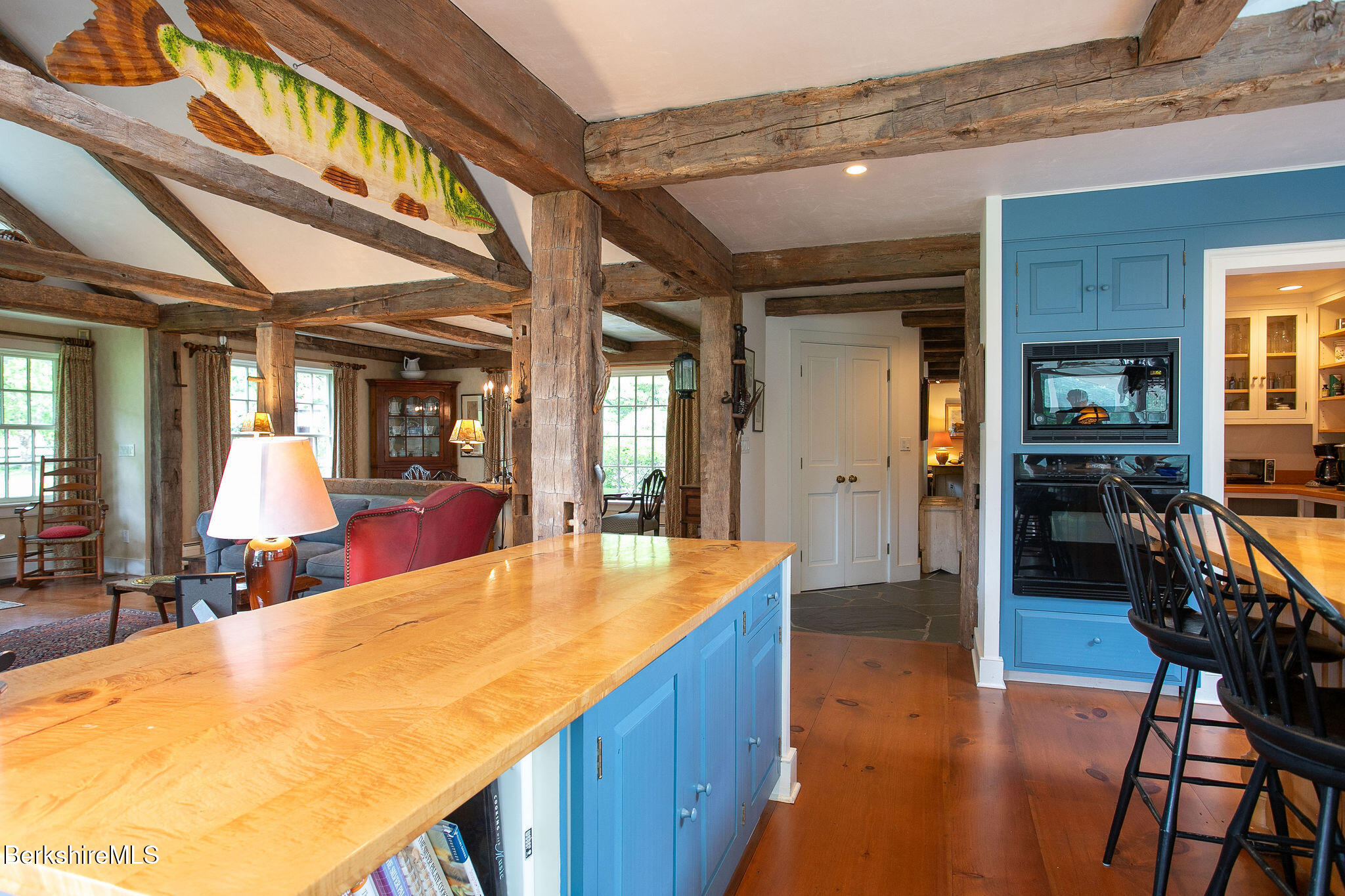 Undisclosed Address West Stockbridge, MA 01236 - Photo 23 of 61 a view of a dining room with furniture and wooden floor