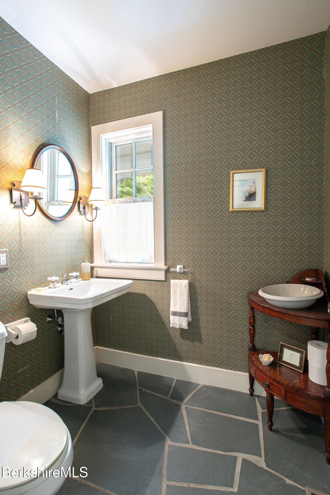 Undisclosed Address West Stockbridge, MA 01236 - Photo 27 of 61 a bathroom with a sink toilet and a mirror