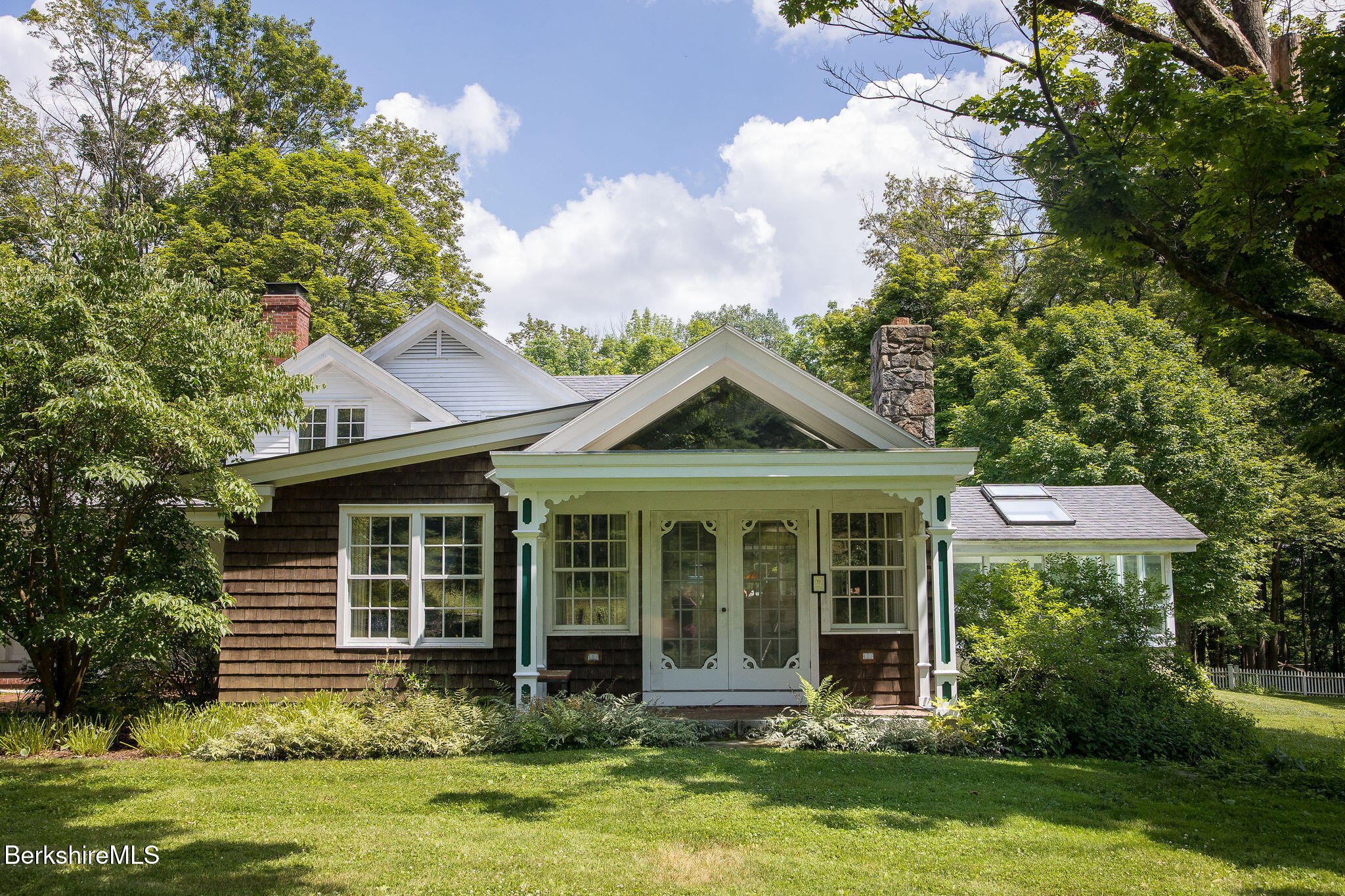 Undisclosed Address West Stockbridge, MA 01236 - Photo 4 of 61 a front view of a house with a yard