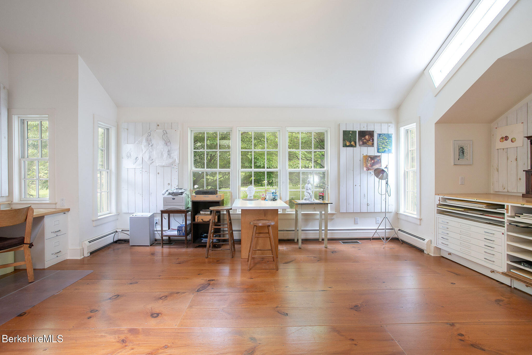 Undisclosed Address West Stockbridge, MA 01236 - Photo 42 of 61 a living room with furniture and large windows