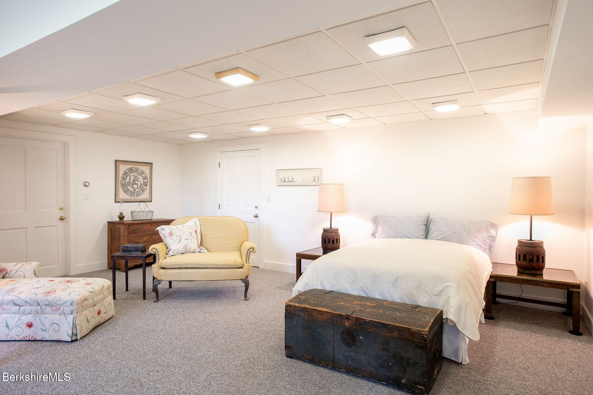 Undisclosed Address West Stockbridge, MA 01236 - Photo 54 of 61 a bedroom with bed and a couch