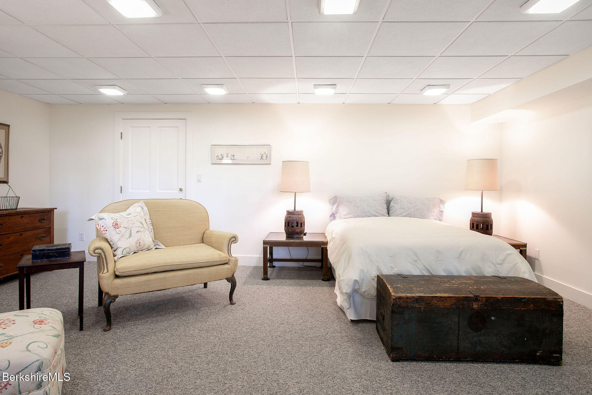 Undisclosed Address West Stockbridge, MA 01236 - Photo 56 of 61 a spacious bedroom with a bed and a couch