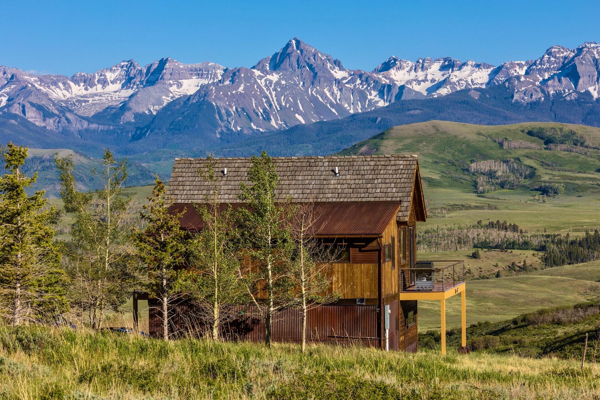 3362 Ranch Road Ridgway, CO 81432 - Photo 1 of 40 a view of a chairs and table in the patio