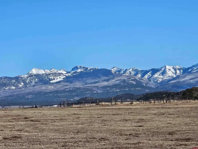 a view of a sky from a lake