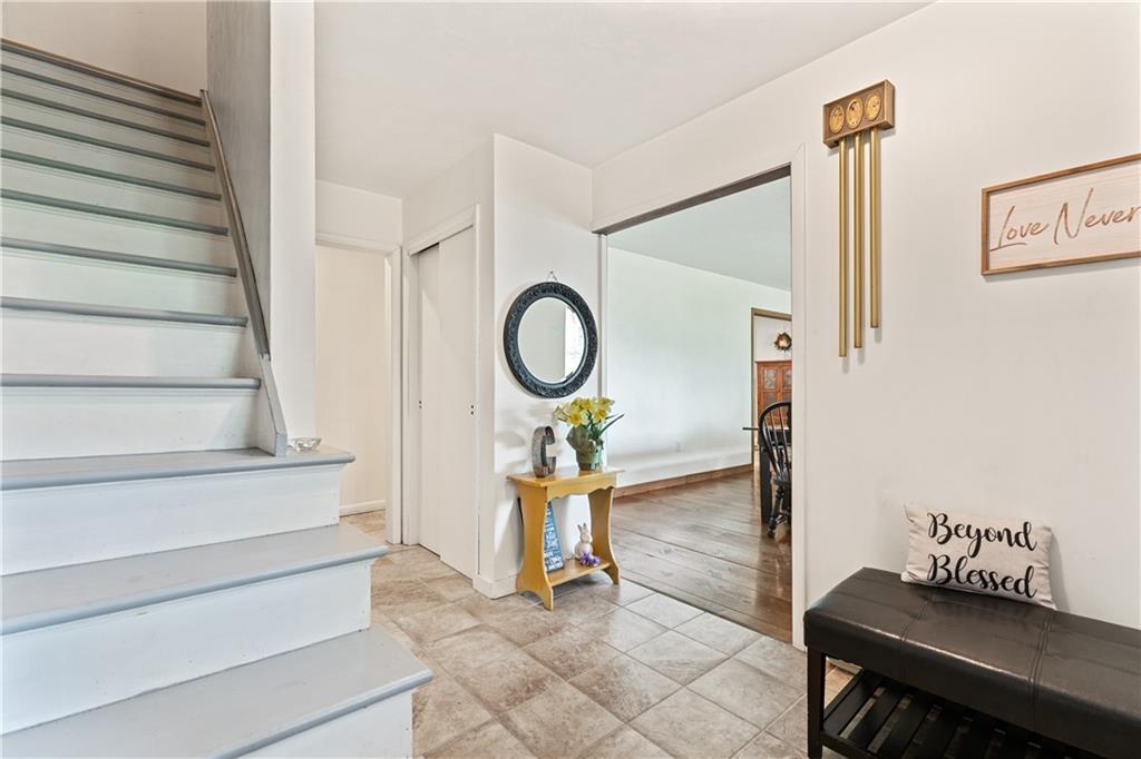 154 Central Road Tarrs, PA 15688 - Photo 5 of 24 a view of entryway and hall with wooden floor