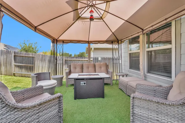 a view of outdoor space and porch
