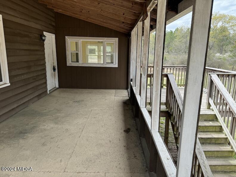 612 Horne Road Roberta, GA 31078 - Photo 9 of 29 a view of an entryway with staircase