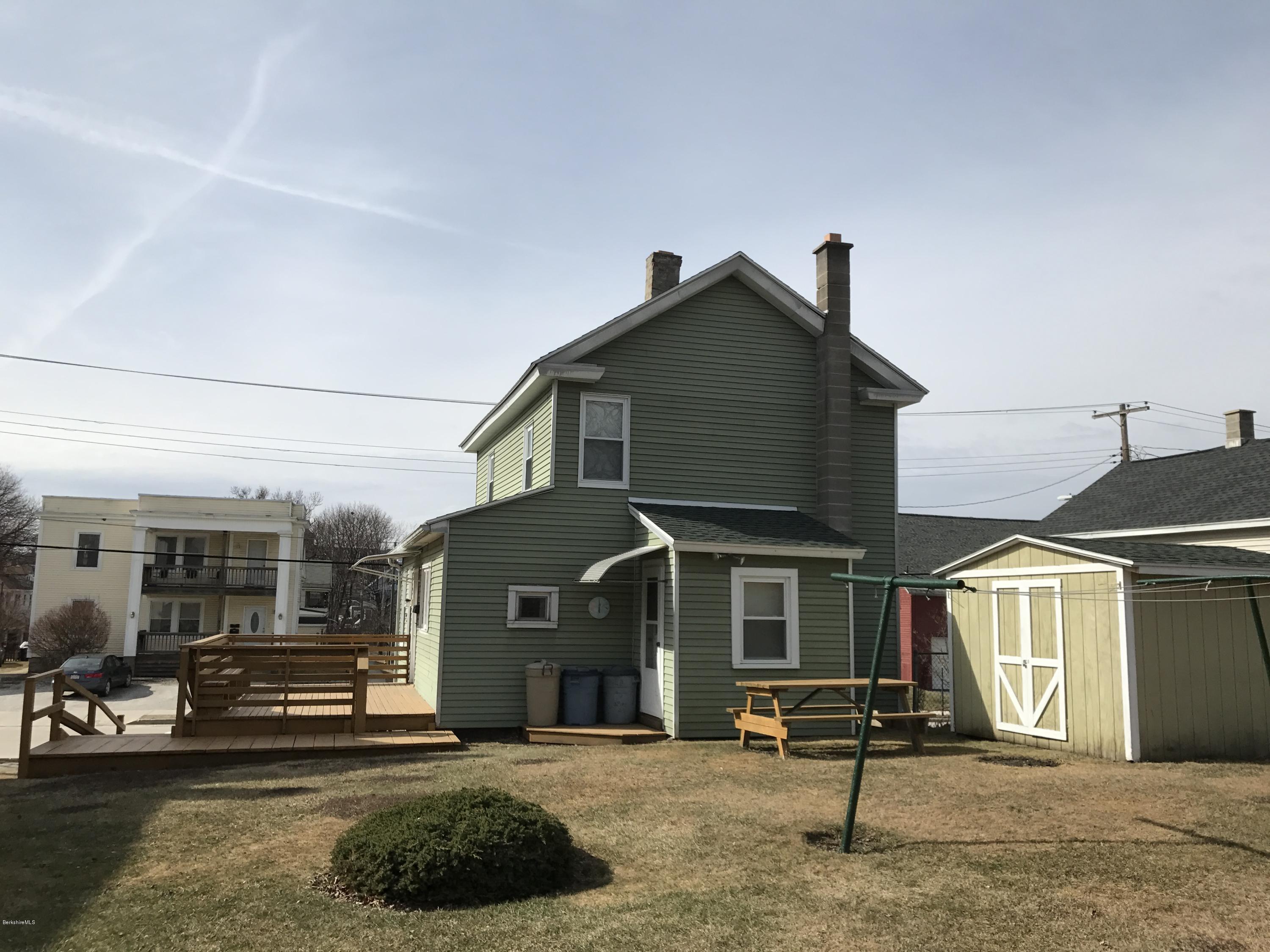 34 Spring Street Pittsfield, MA 01201 - Photo 14 of 14 rear view, shed