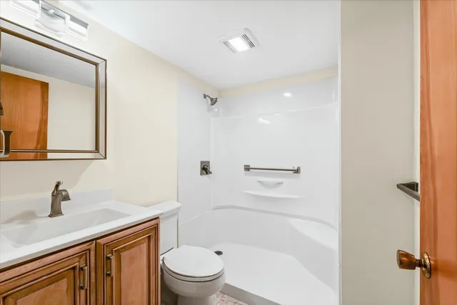 a view of storage and utility room