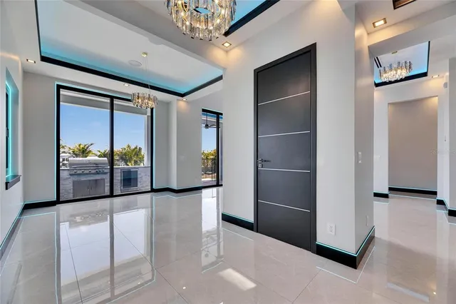 a view of a livingroom with a flat screen tv