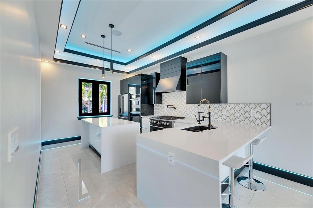 6538 Simone Shores Circle Apollo Beach, FL 33572 - Photo 25 of 88 a kitchen with a sink cabinets and window