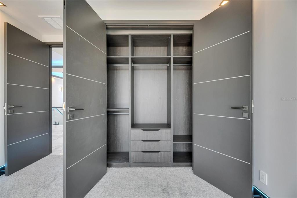 6538 Simone Shores Circle Apollo Beach, FL 33572 - Photo 65 of 88 a view of an empty walk in closet