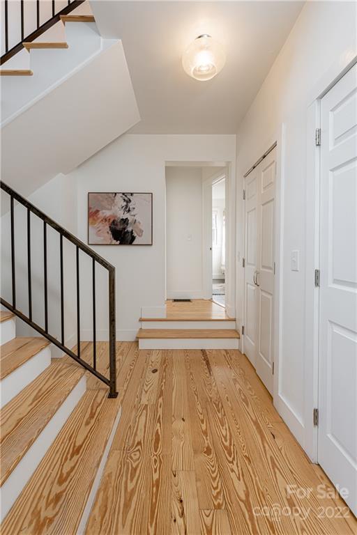 170 South Delano Road Asheville, NC 28805 - Photo 29 of 48 a view of a hallway with wooden floor