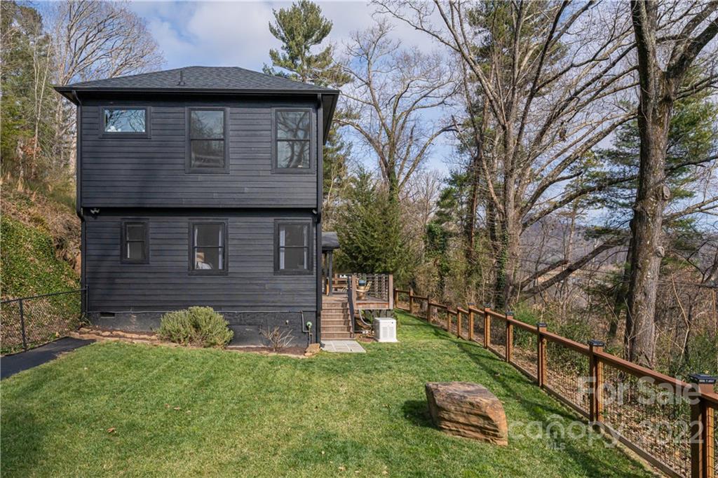 170 South Delano Road Asheville, NC 28805 - Photo 47 of 48 a front view of a house with garden