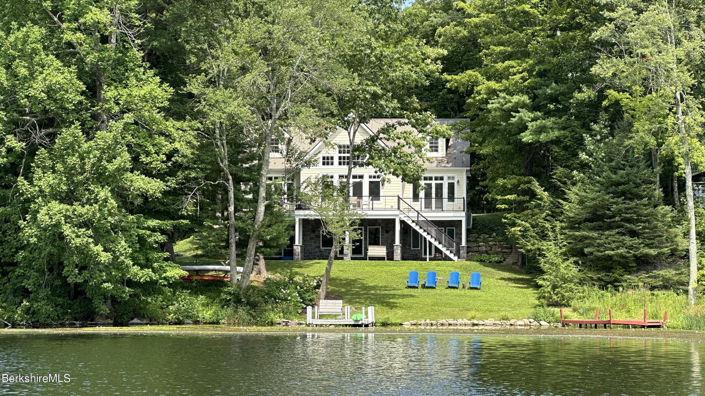 40 Sylvan Road Monterey, MA 01245 - Photo 2 of 46 WATERFRONT ELEVATION