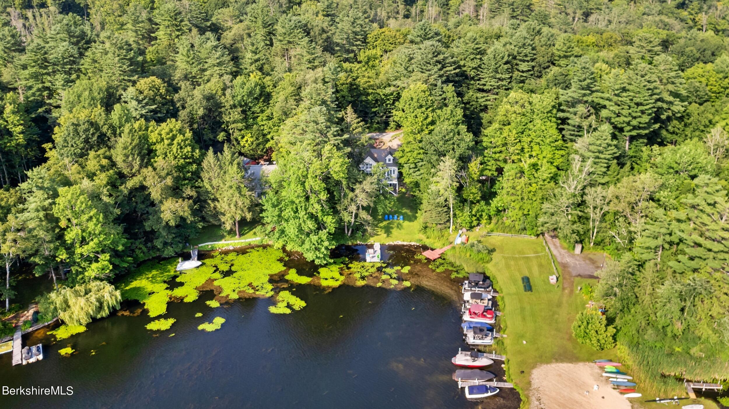 40 Sylvan Road Monterey, MA 01245 - Photo 42 of 46 AERIAL OF THE HOUSE