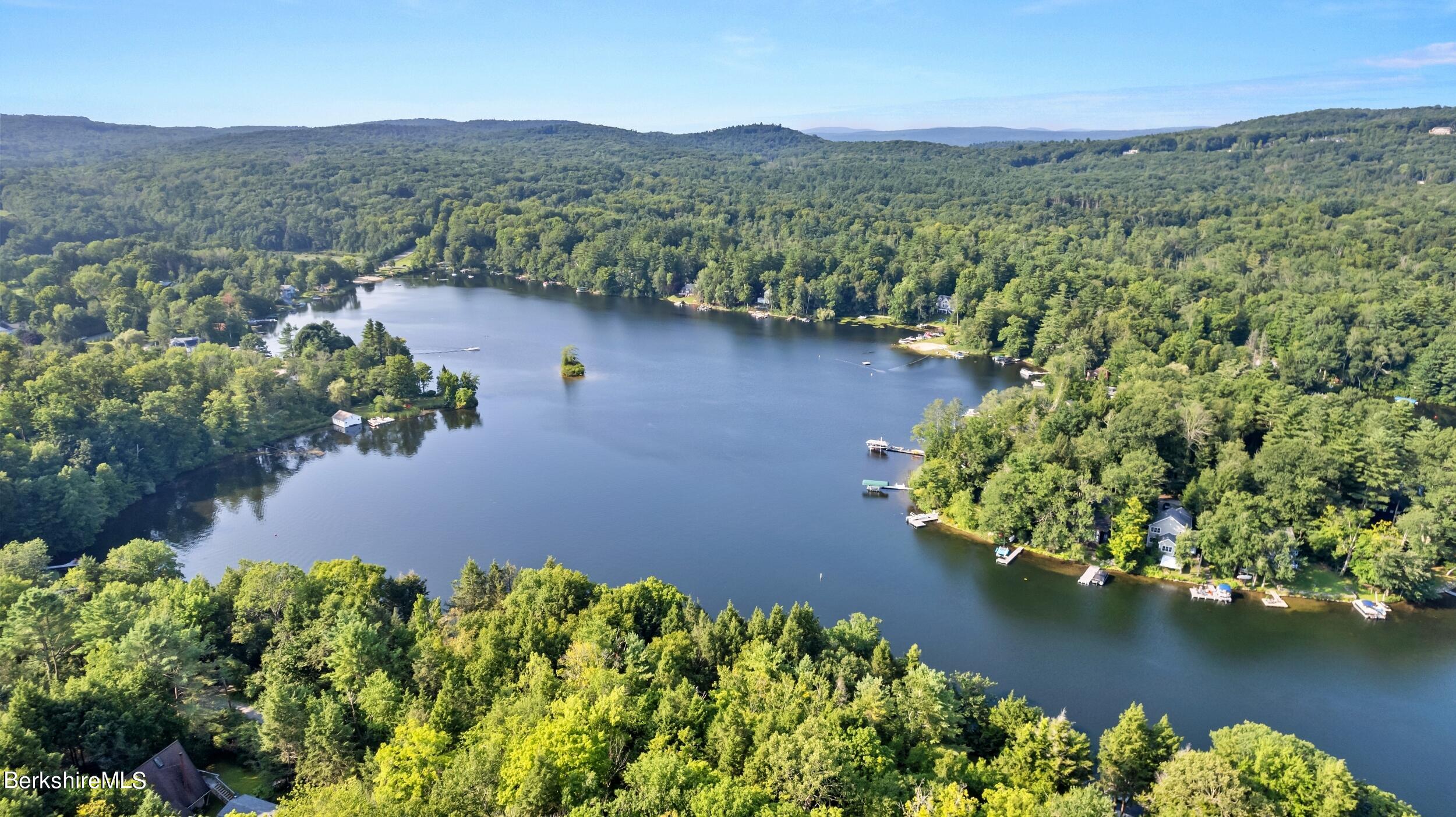 40 Sylvan Road Monterey, MA 01245 - Photo 44 of 46 ARIAL OF THE LAKE