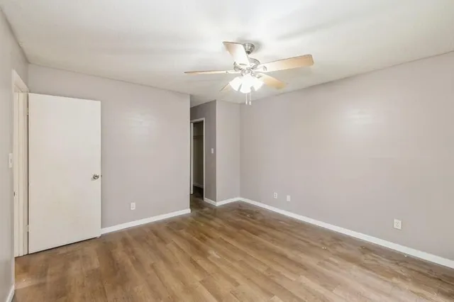 wooden floor in an empty room