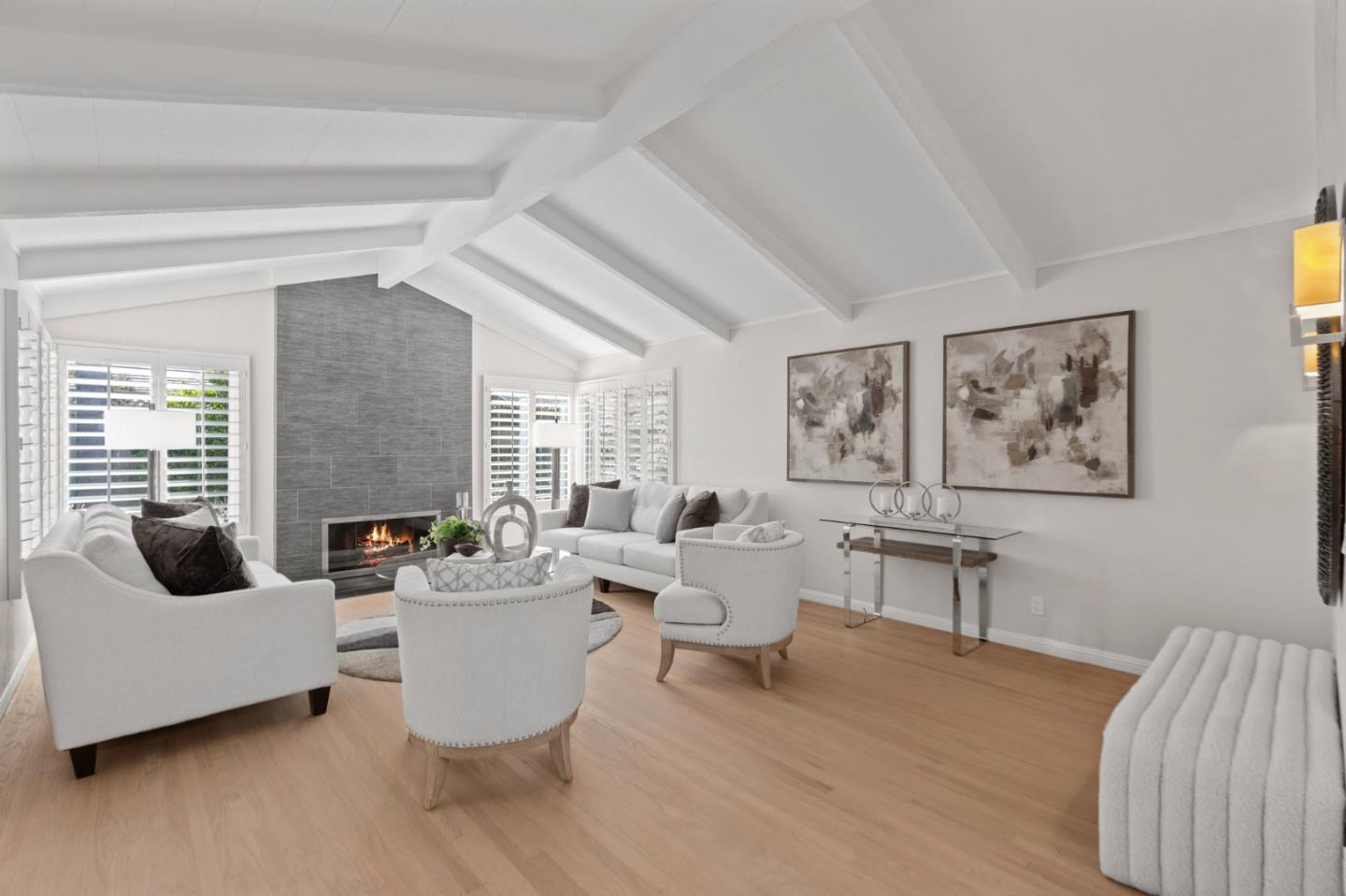 2219 Maykirk Road San Jose, CA 95124 - Photo 17 of 100 a living room with furniture and a large window