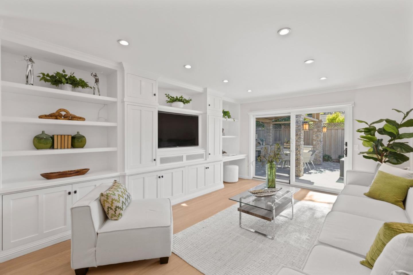 2219 Maykirk Road San Jose, CA 95124 - Photo 33 of 100 a living room with furniture and a flat screen tv