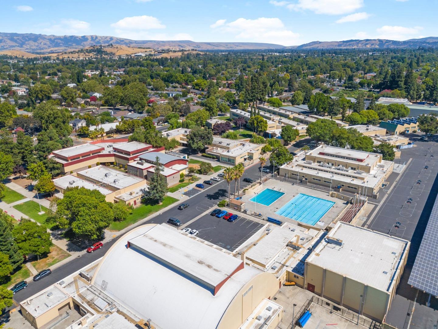 2219 Maykirk Road San Jose, CA 95124 - Photo 86 of 100 an aerial view of a city with lots of residential buildings