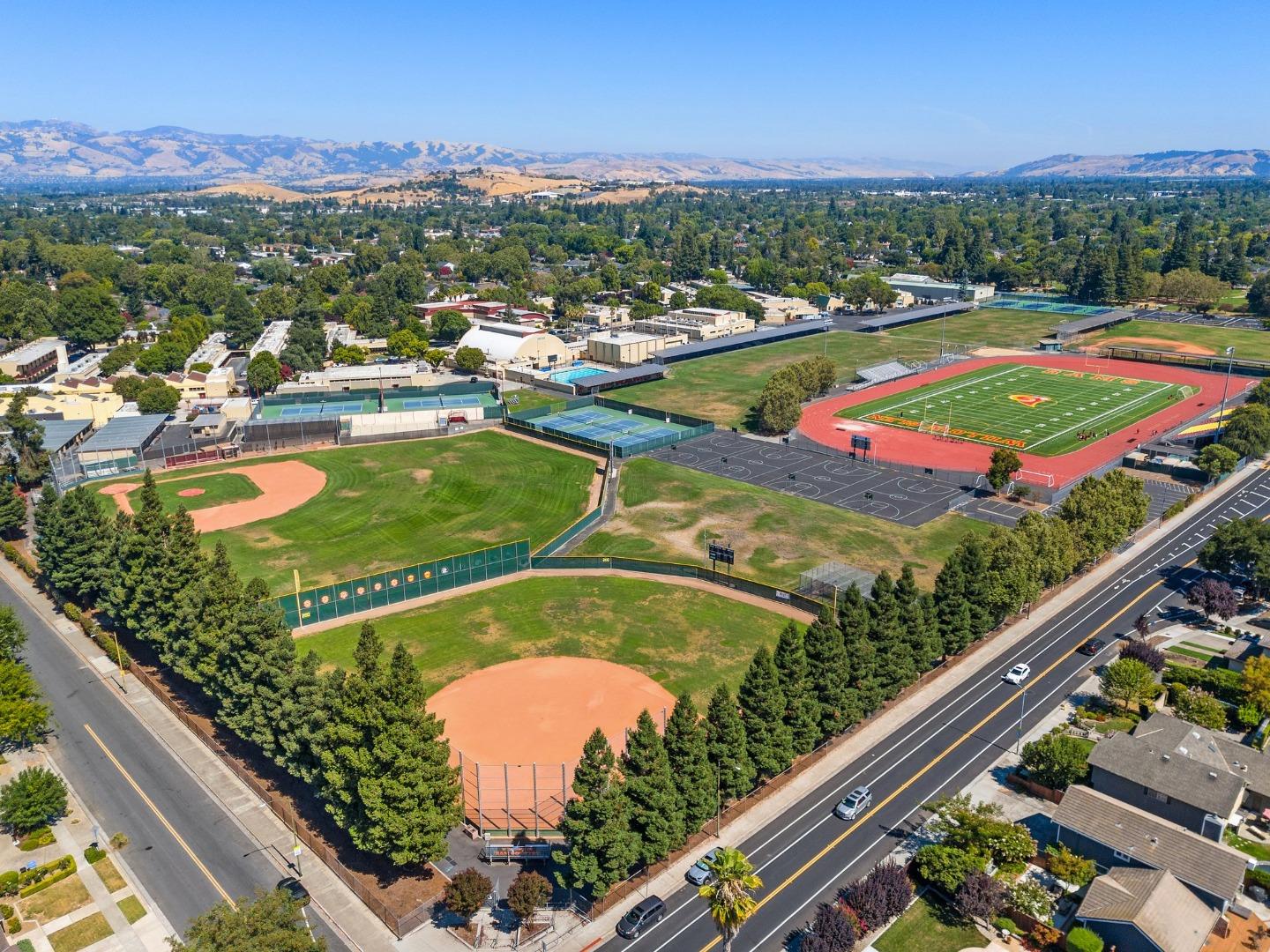 2219 Maykirk Road San Jose, CA 95124 - Photo 95 of 100 a view of a city from a balcony