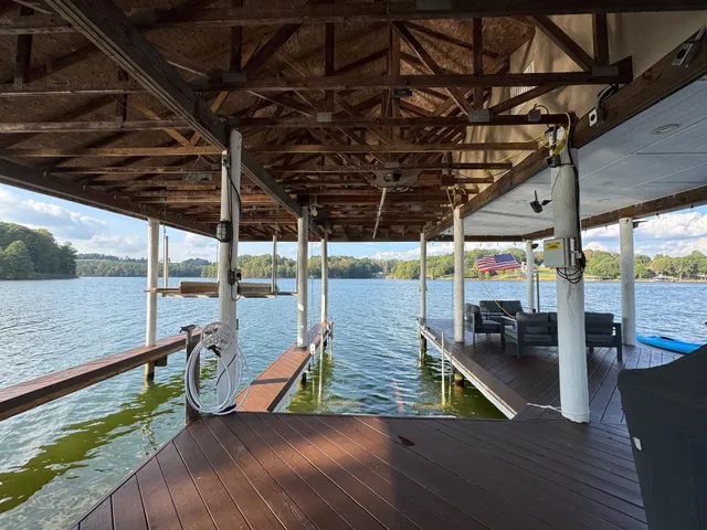 a view of a ocean from a balcony