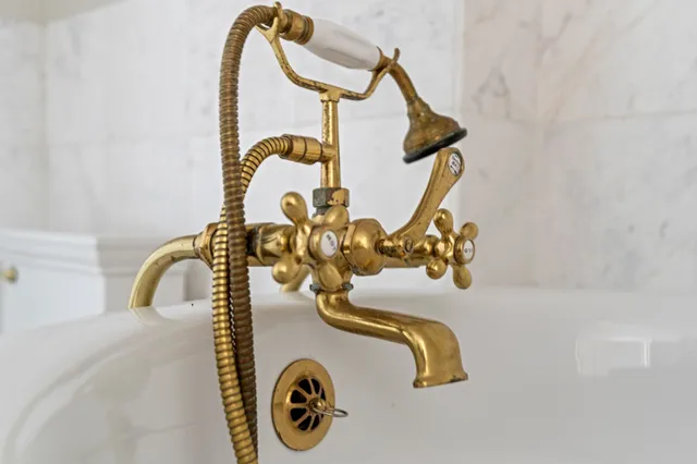 a close up of a white wall