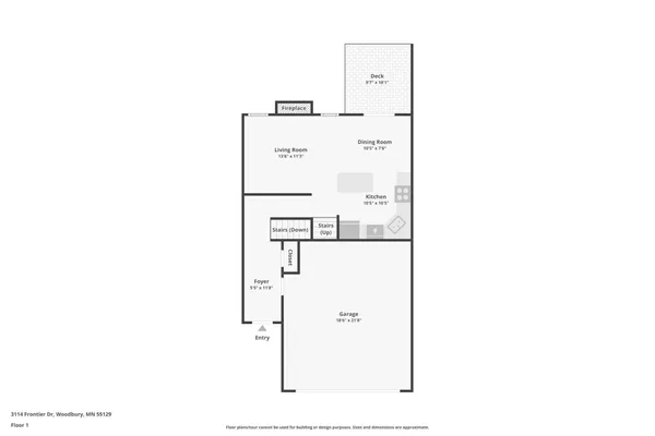 $340,000 | 3114 Frontier Drive, Woodbury, MN 55129