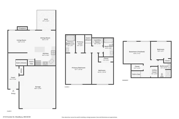$340,000 | 3114 Frontier Drive, Woodbury, MN 55129