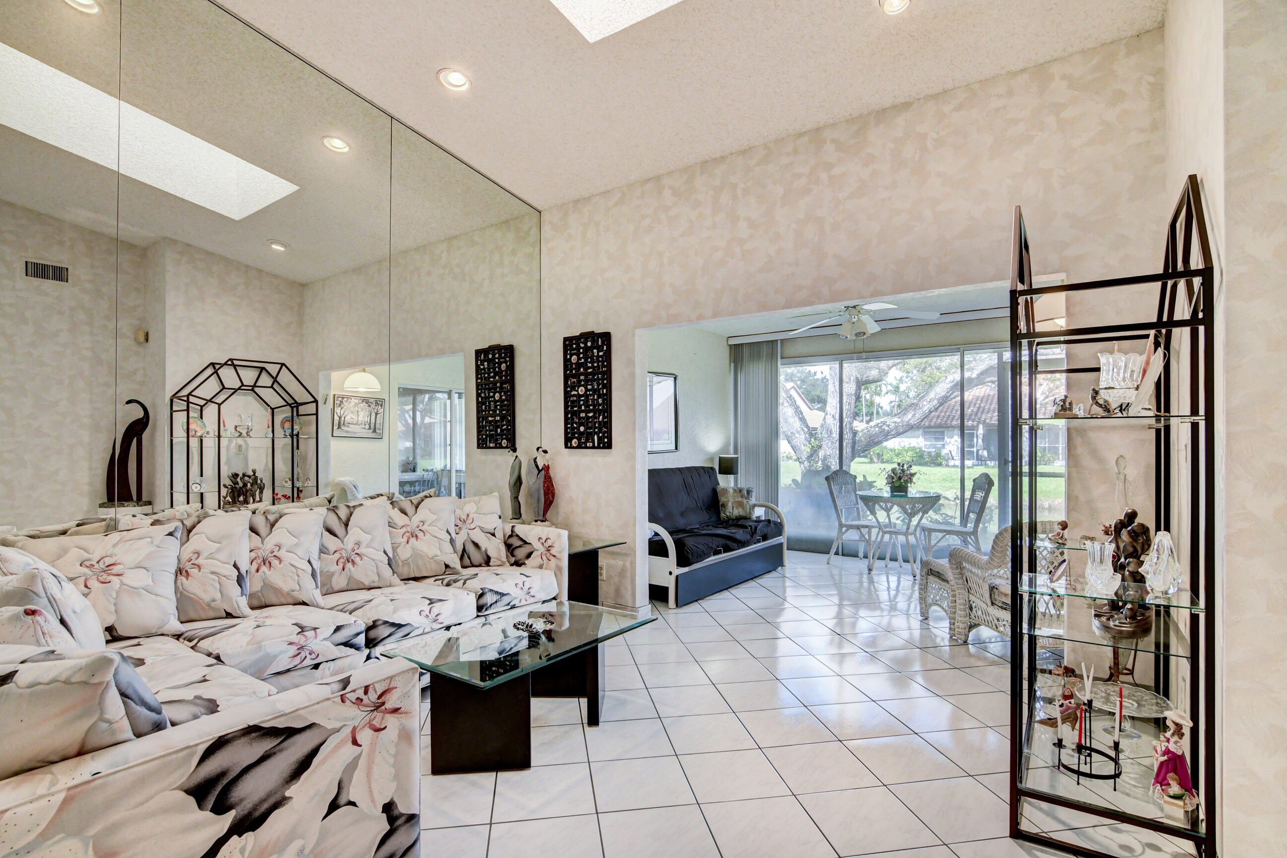 6359 Mill Pointe Circle Delray Beach, FL 33484 - Photo 15 of 57 Living Area & Florida Room