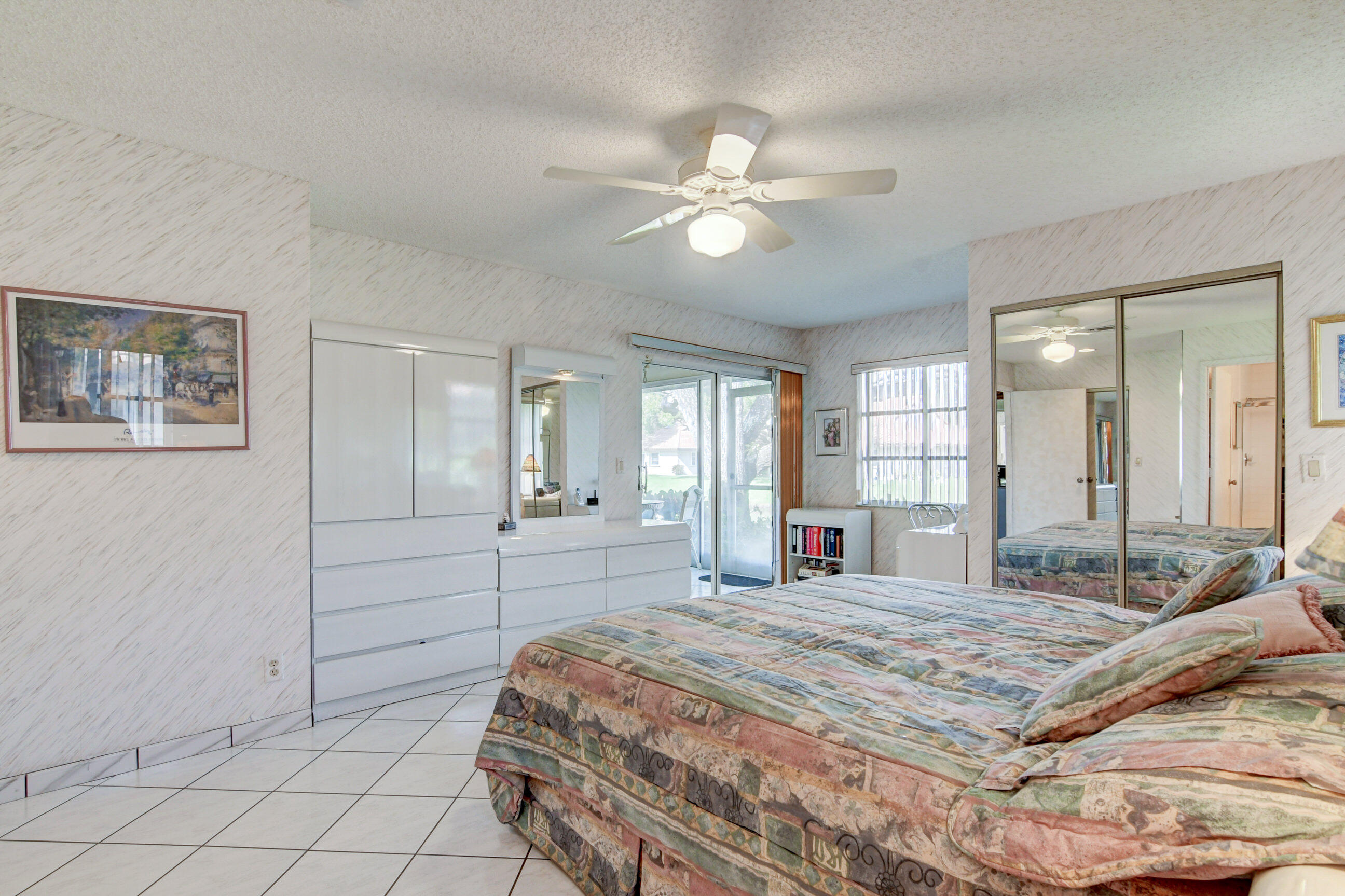 6359 Mill Pointe Circle Delray Beach, FL 33484 - Photo 31 of 57 Master Bedroom leading to the Florida Rm