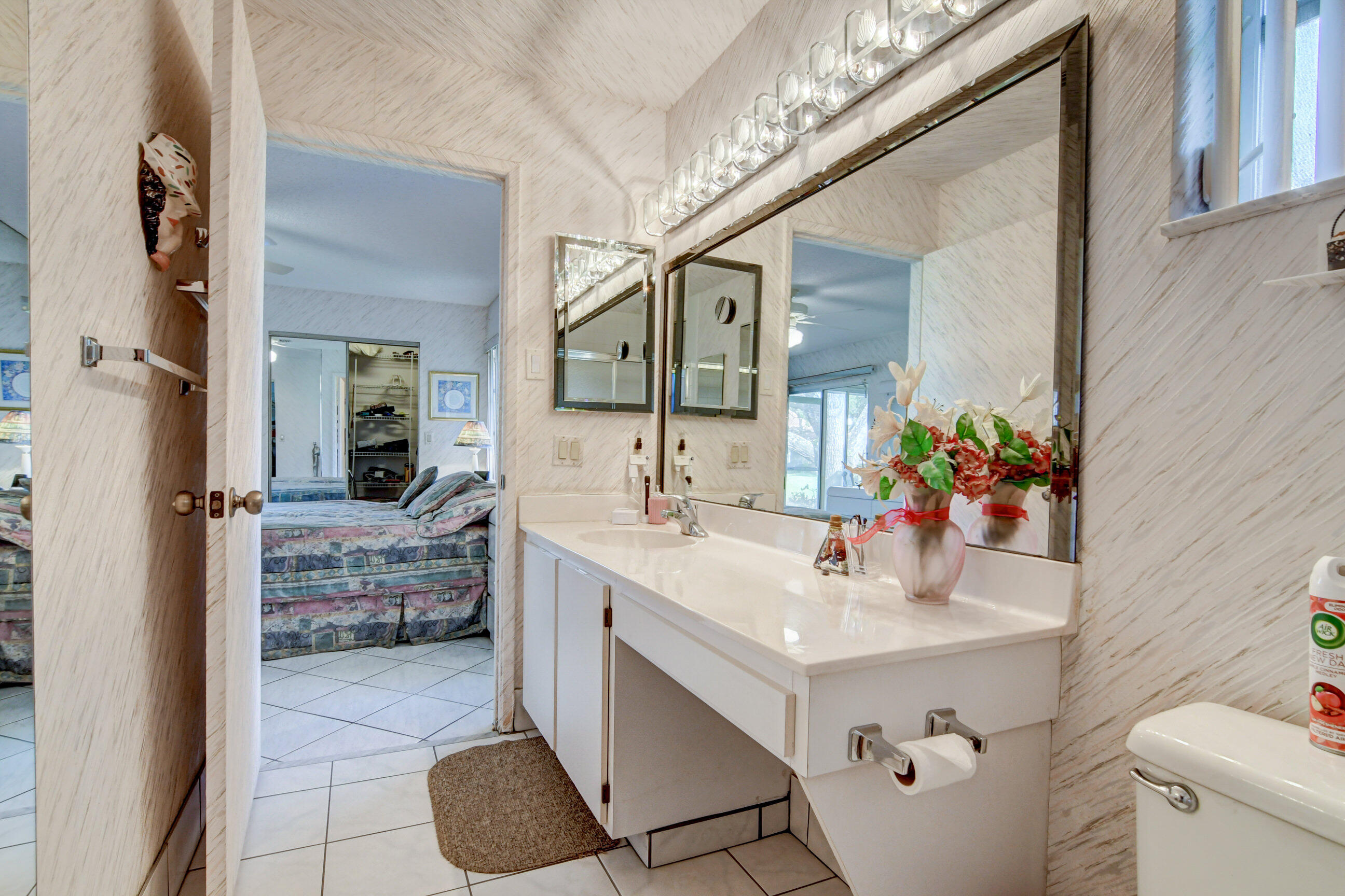 6359 Mill Pointe Circle Delray Beach, FL 33484 - Photo 37 of 57 Master Bathroom/Bedroom View