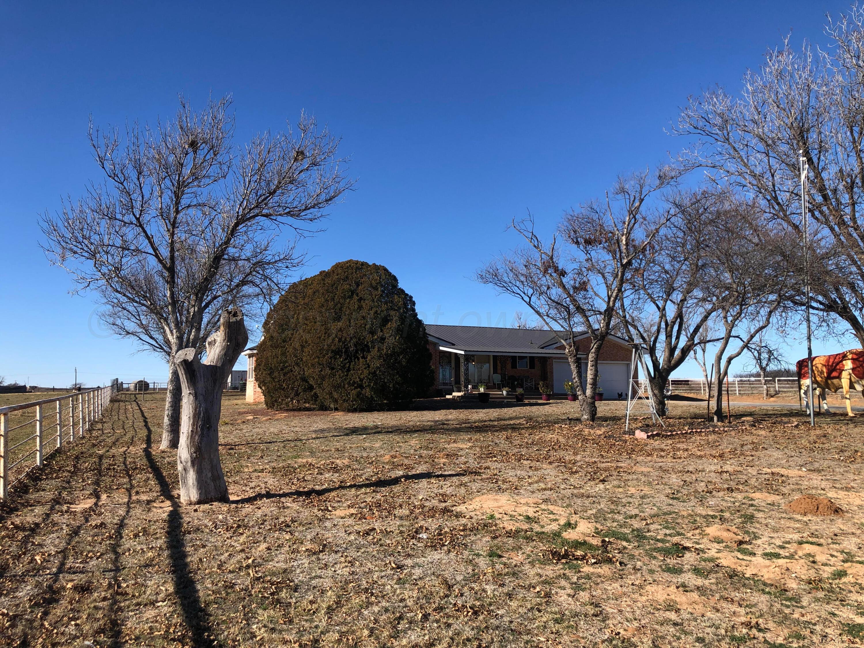 4205 Highway 83 Wellington, TX 79095 - Photo 48 of 52 a view of a yard with a tree