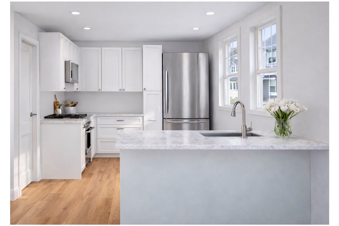 19 Walnut Street, Unit 4 Newport, RI 02840 - Photo 3 of 10 Rendering, currently under construction