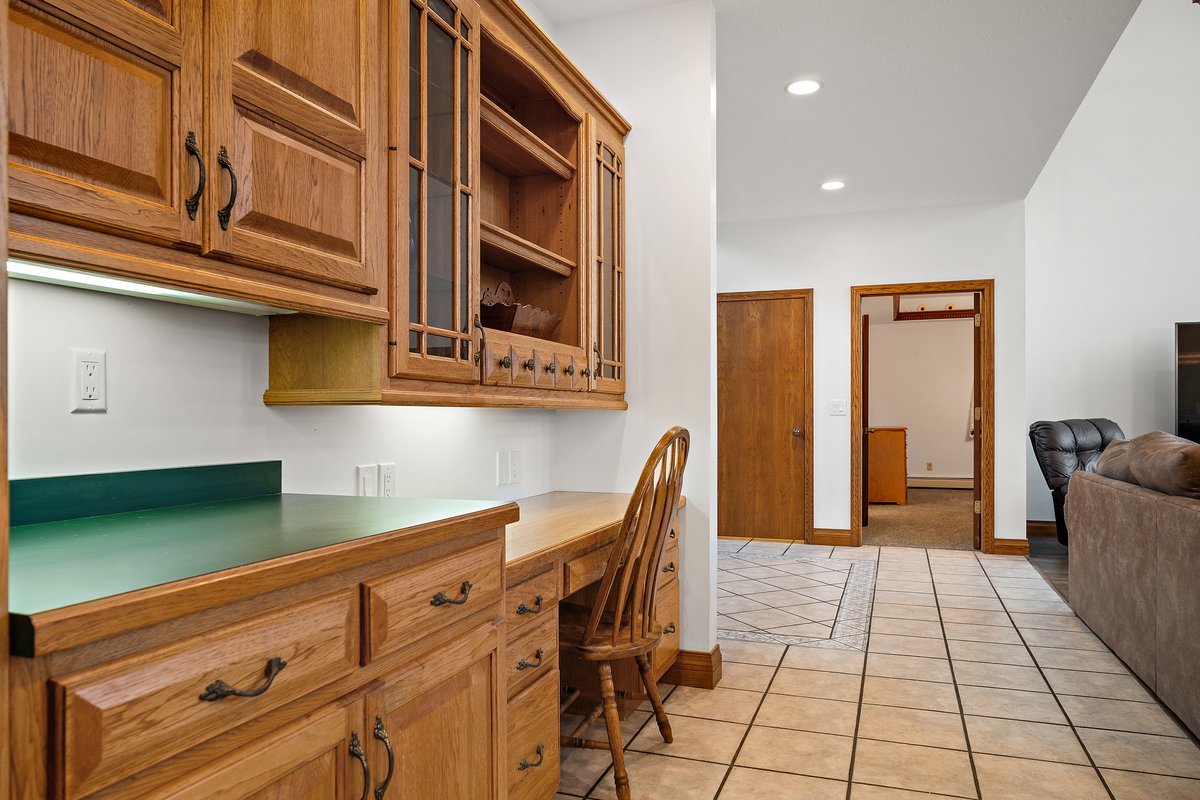 10739-451 North 1300 E Road Chenoa, IL 61726 - Photo 16 of 55 a view of kitchen with stainless steel appliances granite countertop a stove a sink and a microwave