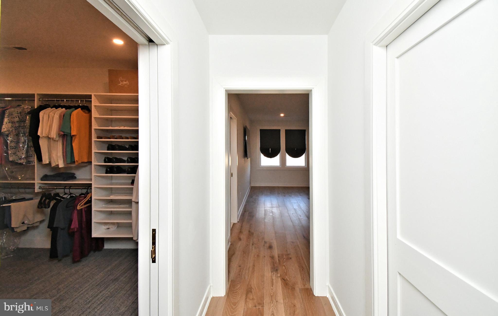 10 Richards Way Ambler, PA 19002 - Photo 33 of 73 a view of a hallway with wooden floor and closet