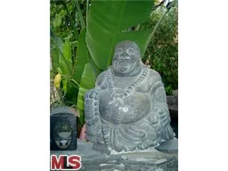 a close view of a chandelier in front of a house