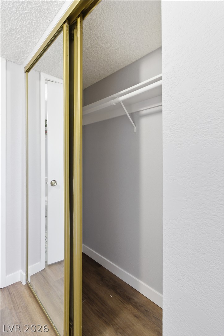2221 West Bonanza Road, Unit 28 Las Vegas, NV 89106 - Photo 7 of 15 This ample closet offers convenient organization and stylish mirrored doors.