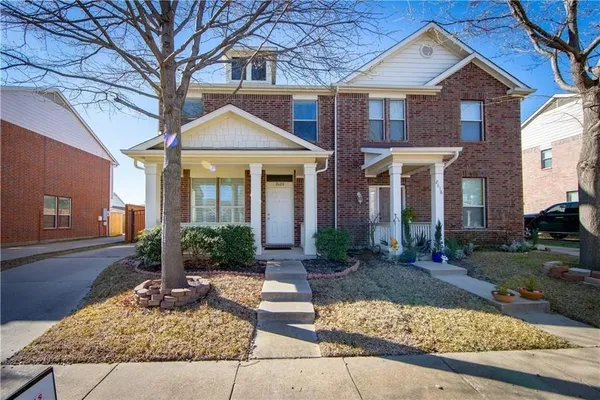 a front view of a house with porch