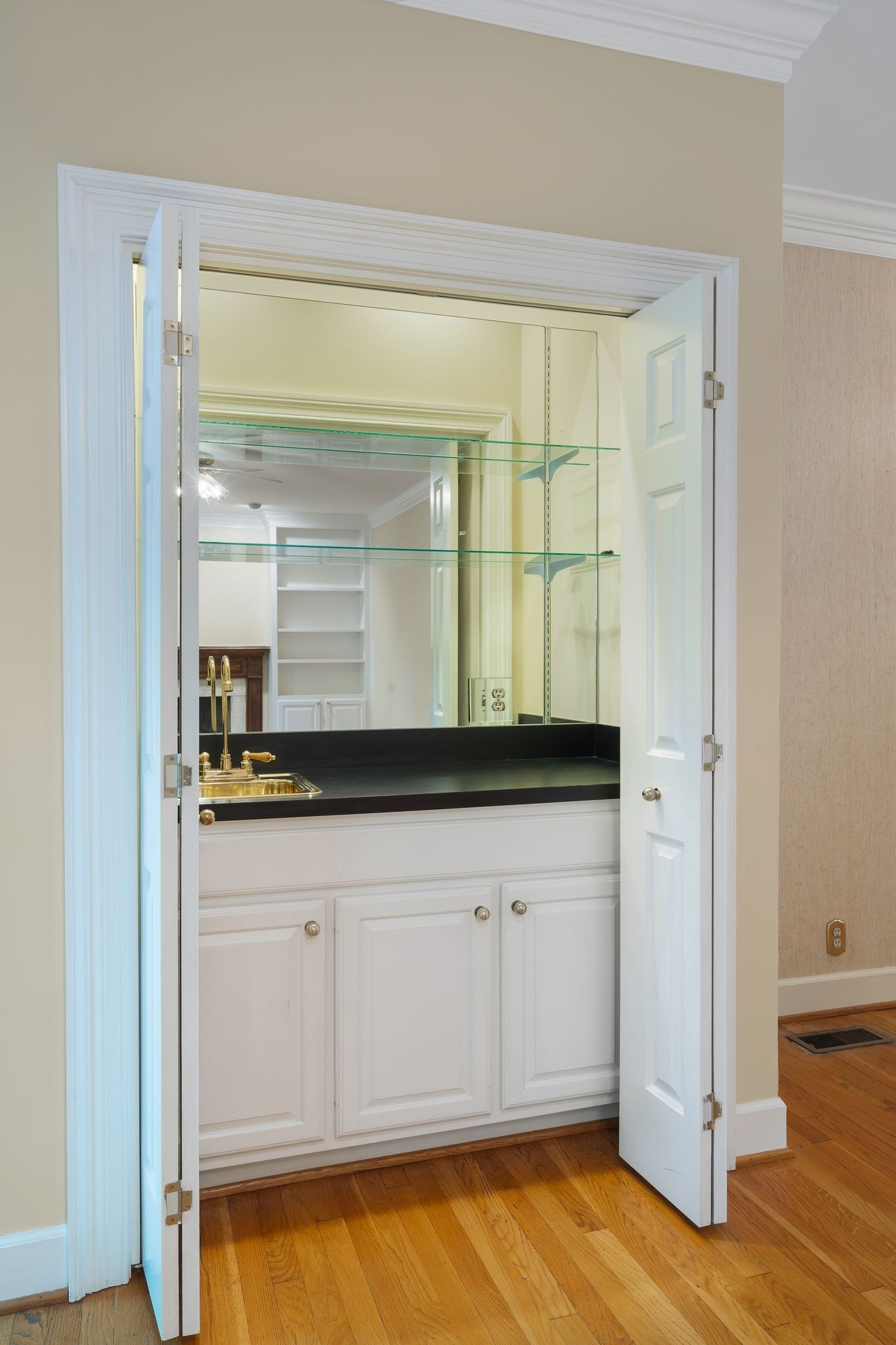 709 Heather Spring Brentwood, TN 37027 - Photo 18 of 43 a bathroom with a sink and a mirror