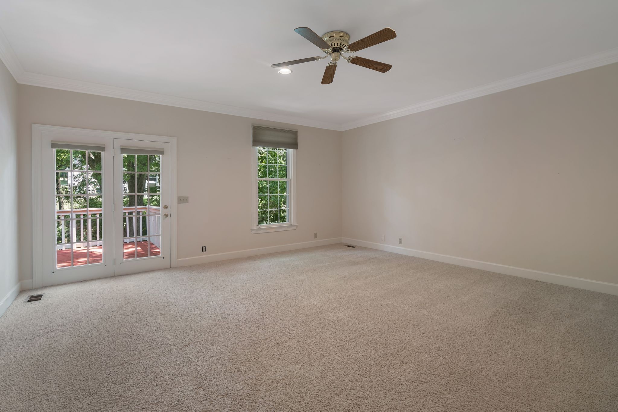 709 Heather Spring Brentwood, TN 37027 - Photo 19 of 43 an empty room with a empty space and a ceiling fan
