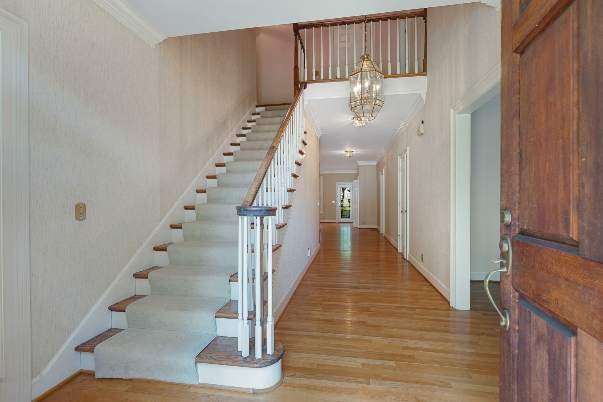 709 Heather Spring Brentwood, TN 37027 - Photo 5 of 43 a view of entryway and hall with wooden floor