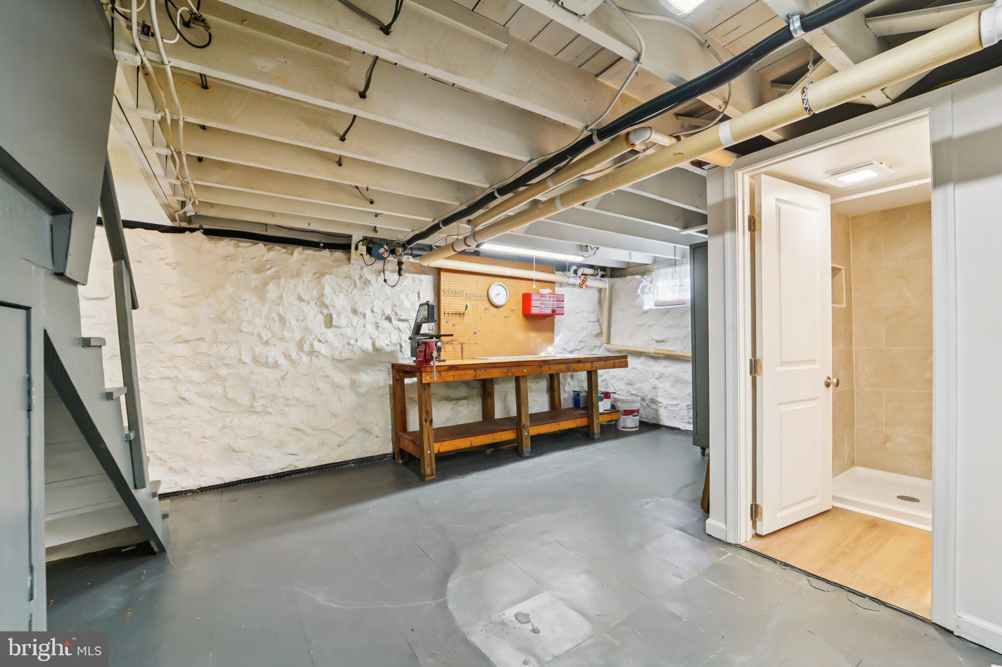 14 Summerfield Road Gwynn Oak, MD 21207 - Photo 26 of 54 a view of a room with racks on the wall